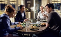 Lauren Ambrose as Claire Fisher, Peter Krause as Nate Fisher, Frances Conroy as Ruth Fisher and Michael C. Hall as David Fisher.