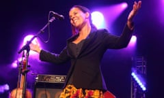 Cambridge Folk Festival 2018 - Day 3<br>Rhiannon Giddens performs at the Cambridge Folk Festival 2018 - Day 3 - held at Cherry Hinton Hall, Cambridge on Saturday August 4th 2018