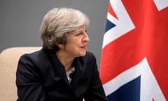 Britain’s Prime Minister Theresa May meets with her Swedish counterpart at the Hotel Gothia Tower in Gothenburg, Sweden, on November 16, 2017, on the eve of the EU Social Summit for Fair Jobs and Growth. / AFP PHOTO / TT NEWS AGENCY / Bjorn LARSSON ROSVALL / Sweden OUTBJORN LARSSON ROSVALL/AFP/Getty Images