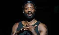 Astonishing … Paapa Essiedu as Delroy in Death of England: Delroy at @sohoplace, London.