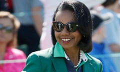 Condoleezza Rice, the former US secretary of state and an Augusta member, was present at the announcement that the Georgia course will host the finale of an amateur tournament for women from next year.