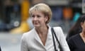 Senator Michaelia Cash arrives at the Federal court in Melbourne, Friday, February 15. 2019. (AAP Image/David Crosling) NO ARCHIVING