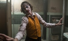 Dark … Joaquin Phoenix in Joker.