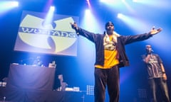 Masta Killa and GZA of Wu-Tang Clan perform at Le Zenith on May 26, 2013 in Paris, France.