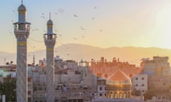 Sayeda Zeinab shrine in the Syrian capital, Damascus