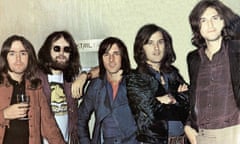 John Gosling, second from left, with the band in 1970.