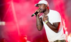 Skepta on the main stage during the second day of Bestival 2016 on 10 September, 2016 on the Isle of Wight. 