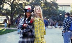 Stacey Dash as Dionne and Alicia Silverstone as Cher Horowitz, whose ebullient narration is central to the success of Clueless.