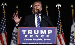 Donald Trump<br>Republican presidential candidate Donald Trump speaks during a campaign rally, Thursday, July 28, 2016, in Cedar Rapids, Iowa. (AP Photo/Evan Vucci)