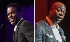 High-octane hilarity … Chris Rock, left, and Dave Chapelle.