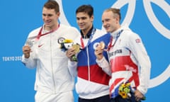 Ryan Murphy, Evgeny Rylov and Luke Greenbank all spoke about doping after the 200m backstroke final