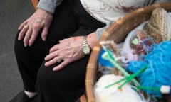 Stock photo of ageing hand