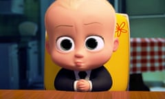 The Boss Baby in action