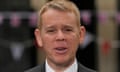 New Zealand prime minister Chris Hipkins