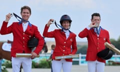 Laura Kraut won her silver alongside Karl Cook and McLain Ward