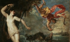 Perseus and Andromeda, Italian, Titian, oil on canvas, c. 1554-56. (c) The Wallace Collection