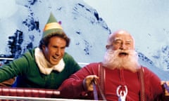 Plenty of Yuletide spirit … Will Ferrell and Ed Asner in Elf.