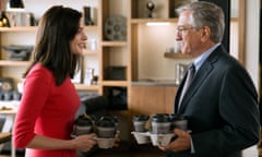 Anne Hathaway and Robert De Niro in the film 'The Intern'.