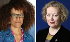 ‘Illuminating major social and political themes’ … Bernardine Evaristo (left) and Lucy Ellmann.