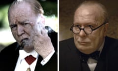Brian Cox in Churchill and Gary Oldman (as Churchill) in Darkest Hour