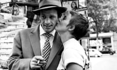 A BOUT DE SOUFFLE ; BREATHLESS<br>JEAN-PAUL BELMONDO & JEAN SEBERG
Character(s): Michel Poiccard, Patricia Franchini
Film 'A BOUT DE SOUFFLE ; BREATHLESS ; BY A TETHER ; A BOUT DE SOUFFLE ;   BOUT DE SOUFFLE' (1960)
Directed By FRITZ LANG
16 March 1960
SSW91229
Allstar Collection/CRITERION
**WARNING** This photograph can only be reproduced by publications in conjunction with the promotion of the above film. For Editorial Use Only.