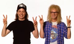 Mike Myers and Dana Carvey in Wayne’s World