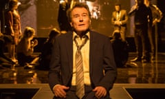 Bryan Cranston as Howard Beale in Network at the National Theatre, London