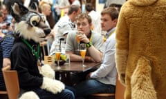 ***BESTPIX***Eurofurence 2014<br>BERLIN, GERMANY - AUGUST 22:  Furry enthusiasts attend the Eurofurence 2014 conference on August 22, 2014 in Berlin, Germany. Furry fandom, a term used in zines as early as 1983 and also known as furrydom, furridom, fur fandom or furdom, refers to a subculture whose followers express an interest in anthropomorphic, or half-human, half-animal, creatures in literature, cartoons, pop culture, or other artistic contexts. Many but not all of the followers of the movement wear furry animal costumes. The earliest citation of anthropomorphic literature regularly cited by furry fans is Aesop's Fables, dating to around 500 BC.  (Photo by Adam Berry/Getty Images) ***BESTPIX***
toppics top10