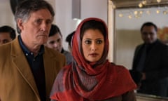 Unconvincing … Gabriel Byrne and Sybilla Deen in Lies We Tell