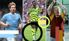 Kevin De Bruyne, Bukayo Saka, Philip Seymour Hoffman in Along Came Polly