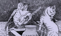 Edward Lear’s The Owl and the Pussycat, as illustrated by L Leslie Brooke. 