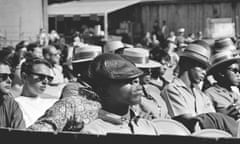 Part of the crowd at Monterey Pop Festival in 1960 by Jim Marshall