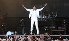 Lionel Richie Performing At Scarborough Open Air Theatre