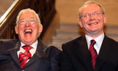 Ian Paisley and Martin McGuinness in 2007