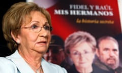 Juanita Castro talks to a reporter on 27 October 2009, in Miami, Florida.