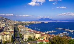 View of Naples and Vesuvius
