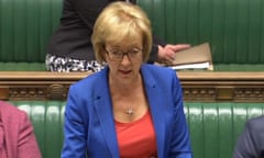 Andrea Leadsom leader of the House of Commons