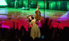 Underestimate at your peril … Feist at the Roundhouse, London. 