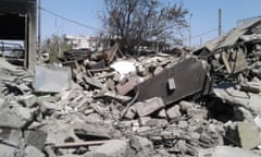 The remains of a house in Mosul, Iraq, allegedly destroyed by an Australian airstrike in 2017.