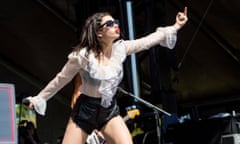 ***BESTPIX***2015 Lollapalooza - Day 2<br>CHICAGO, IL - AUGUST 01:  Charli XCX performs onstage at the 2015 Lollapalooza music festival at Grant Park on August 1, 2015 in Chicago, Illinois.  (Photo by Josh Brasted/FilmMagic,)***BESTPIX***