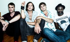 Portrait of The Libertines, who are to open a new hotel, bar and studio in Margate, this summer