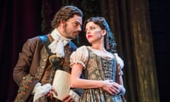 Dominic Cooper and Ophelia Lovibond in Stephen Jeffreys’ The Libertine