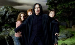 Alan Rickman<br>Emma Watson, Rupert Grint, Alan Rickman & Daniel Radcliffe
Film: Harry Potter And The Prisoner Of Azkaban 15 June 2004
15 June 2004
SSB5591
Allstar Picture Library/WARNER BROS
**Warning** 
This Photograph is for editorial use only and is the copyright of WARNER BROS
 and/or the Photographer assigned by the Film or Production Company & can only be reproduced by publications in conjunction with the promotion of the above Film.
A Mandatory Credit To WARNER BROS is required.
The Photographer should also be credited when known.
No commercial use can be granted without written authority from the Film Company.
Character(s): Hermione Granger,Ron Weasley,Professor Severus Snape & Harry Potter