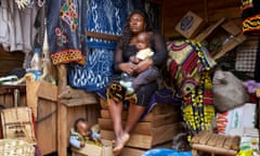 A photograph by Eleri Griffiths, a previous winner of the Joan Wakelin bursary, who chose to document the Women Bee Keepers of Cameroon