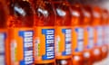 Irn Bru on shelves