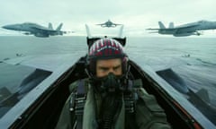 Top Gun: Maverick, starring Tom Cruise