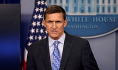 Former US national security adviser Michael Flynn