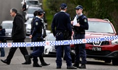 NSW police establish a crime scene after a woman and a teenage girl were found dead inside a home in Sydney’s north-west.