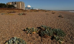 Sizewell B nuclear power station on the Suffolk coast.