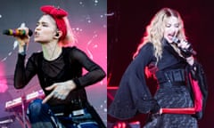 A reminder of the price of creative freedom for female artists ... Grimes and Madonna.